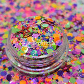 Fiesta Glitter Mix - Multicolor Shape Glitter
